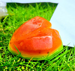 Watermelon 3D Diamond Heart Soap