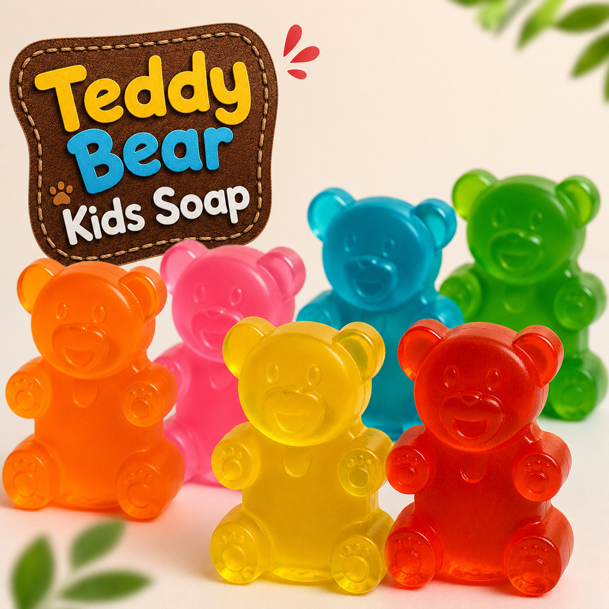 Teddy Bear Kids Soap