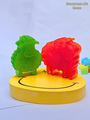 Colourful Sheep Kids Mini Soaps